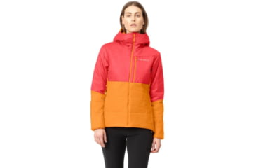 Image of Norrona Falketind Thermo60 Hood - Womens, Orange Popsicle/Honeysuckle, Medium, 7042698454522
