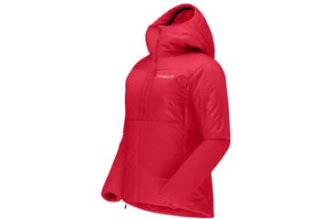 Image of Norrona Falketind Thermo60 Hood - Womens, True Red, Large, 7042698463586
