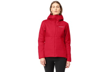 Image of Norrona Falketind Thermo Hooded Jacket - Women's, True Red, Large, 1857-22 1105 L