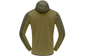 Image of Norrona Falketind Warm Octa Hooded Jacket - Mens, Olive Night/Olive Drab, Small, 1815-22 3304 S