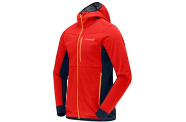 Image of Norrona Falketind Warm2 Octa Hood - Mens, Arednalin/Indigo Night, Large, 7042698452320