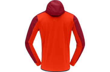 Image of Norrona Falketind Warm2 Octa Hooded Jacket - Mens, Arednalin/Rhubarb, Medium, 1815-22-5646-M