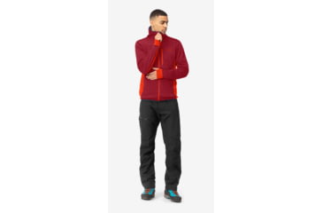 Image of Norrona Falketind Warm2 Octa Hooded Jacket - Mens, Arednalin/Rhubarb, Medium, 1815-22-5646-M
