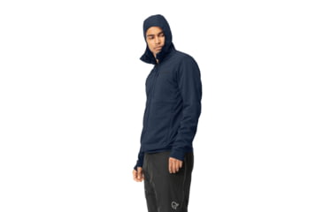 Image of Norrona Falketind Warm2 Octa Hoodies - Mens, Indigo Night, 2XL, 1815-22-2295-XXL