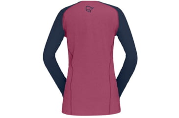 Image of Norrona Fjora Equaliser Lightweight Long Sleeve - Womens, Violet Quartz/Indigo Night, Extra Small, 2228-18 6746 XS