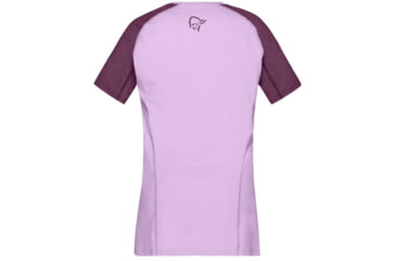 Image of Norrona Fjora Equaliser Lightweight T-Shirt - Womens, Dark Purple/Violet Tulle, Extra Small, 7042698465054