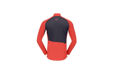 Image of Norrona Fjora Equaliser Long Sleeve Zip Top - Mens, Paprika, Medium, 2214-21-1107-M