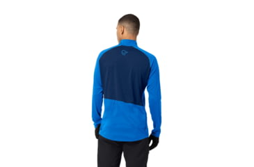Image of Norrona Fjora Equaliser Long Sleeve Zip Top - Mens, Skydiver, Large, 2214-21-2336-L