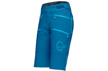 Image of Norrona Fjora Flex Heavy Duty Shorts - Womens, Mykonos Blue, Extra Small, 2221-21 6000 XS