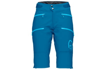 Image of Norrona Fjora Flex Heavy Duty Shorts - Womens, Mykonos Blue, Extra Small, 2221-21 6000 XS