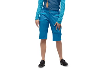 Image of Norrona Fjora Flex Heavy Duty Shorts - Womens, Mykonos Blue, Extra Small, 2221-21 6000 XS