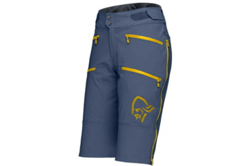 Image of Norrona Fjora Flex Heavy Duty Shorts - Womens, Vintage Indigo, Medium, 2221-21 2308 M