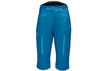 Image of Norrona Fjora Flex Shorts - Womens, Mykonos Blue, Extra Small, 2205-20 6000 XS