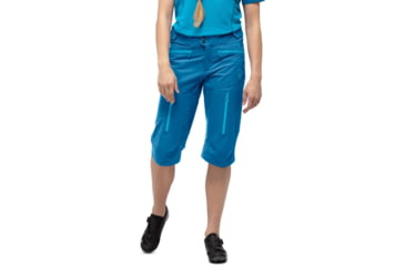 Image of Norrona Fjora Flex Shorts - Womens, Mykonos Blue, Extra Small, 2205-20 6000 XS