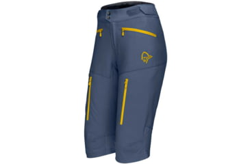 Image of Norrona Fjora Flex Shorts - Womens, Vintage Indigo, Medium, 2205-20 2308 M