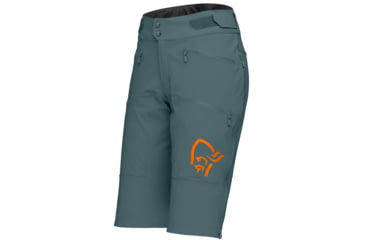 Image of Norrona Fjora Flex1 Heavy Duty Shorts - Womens, North Atlantic, Large, 7042698461469