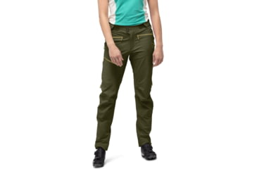 Image of Norrona Fjora Flex1 Pants - Womens, Olive Night, Medium, 7042698463067