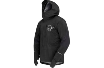 Image of Norrona Fjora Gore-Tex Pro Jacket - Mens, Caviar Black Black, Small, 2205-23 7718 S
