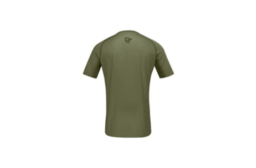 Image of Norrona Fjora Wool T-Shirt - Mens, Olive Night, Medium, 2224-21-3301-M