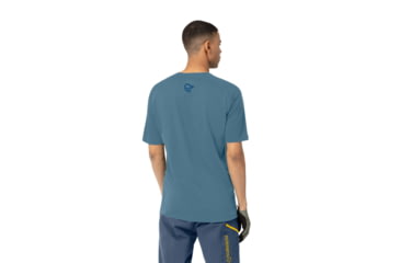 Image of Norrona Fjora Wool T-Shirt - Mens, Trooper, Large, 2224-21-8016-L