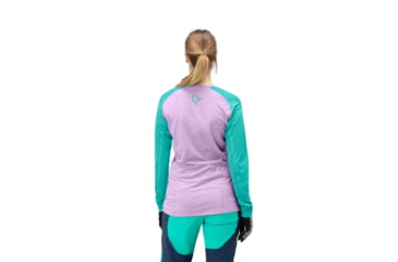Image of Norrona Fjr Equaliser Lightweight Long Sleeve Shirt - Womens, Violet Tuille/Arcadia, Extra Small, 7042698437846