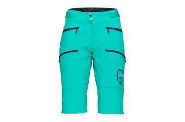Image of Norrona Fjr Flex1 Heavy Duty Shorts - Womens, Arcadia/Indigo Night, Extra Small, 7042698425218