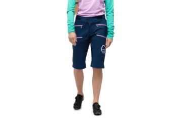Image of Norrona Fjr Flex1 Heavy Duty Shorts - Womens, Indigo Night/Violet Tulle, Medium, 7042698425232