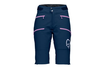Image of Norrona Fjr Flex1 Heavy Duty Shorts - Womens, Indigo Night/Violet Tulle, Medium, 7042698425232