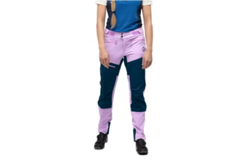 Image of Norrona Fjr Flex1 Pants - Womens, Violet Tuille/Indigo Night, Small, 7042698432766