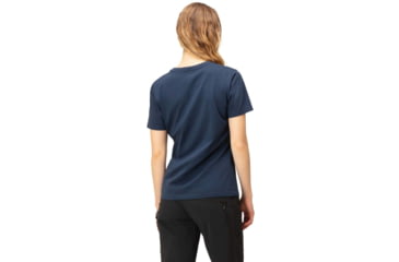 Image of Norrona Icons T-Shirt - Womens, Indigo Night, Small, 3405-23 2295 S