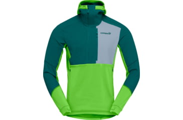Image of Norrona Lofoten Thermal Pro Hood - Mens, Classic Green/Everglade, Large, 1001-22 3322 L