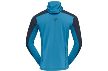 Image of Norrona Lofoten Thermal Pro Hood - Mens, Hawaiian Surf/Indigo Night, XL, 1001-22-6609-XL