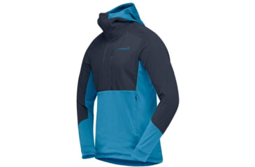 Image of Norrona Lofoten Thermal Pro Hood - Mens, Hawaiian Surf/Indigo Night, XL, 1001-22-6609-XL