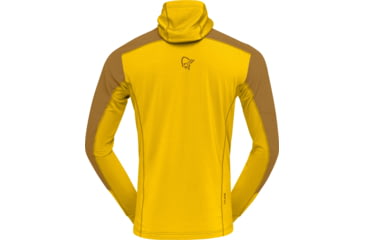 Image of Norrona Lofoten Thermal Pro Hood - Mens, Sulphur/Camelflage, Small, 1001-22 5014 S