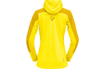 Image of Norrona Lofoten Thermal Pro Hood - Womens, Blazing Yellow/Sulphur, Large, 1003-22 5655 L