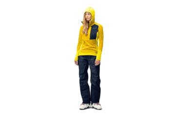 Image of Norrona Lofoten Thermal Pro Hood - Womens, Blazing Yellow/Sulphur, Large, 1003-22 5655 L