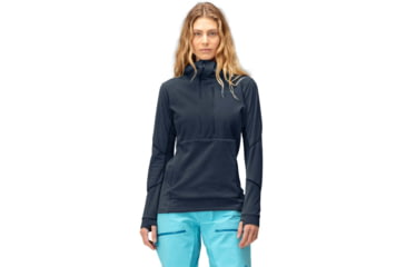 Image of Norrona Lofoten Thermal Pro Hood - Womens, Indigo Night, M, 1003-22-2295-M