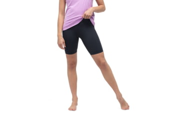 Image of Norrona Norrna Short Tights - Womens, Caviar, Small, 7042698427076