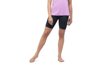 Image of Norrona Norrna Short Tights - Womens, Caviar, Small, 7042698427076