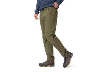 Image of Norrona Norrna Zip-Off Pants - Mens, Olive Night, Large, 7042698427854