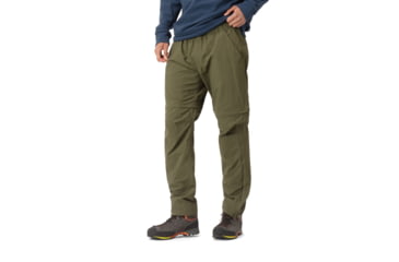 Image of Norrona Norrna Zip-Off Pants - Mens, Olive Night, Large, 7042698427854