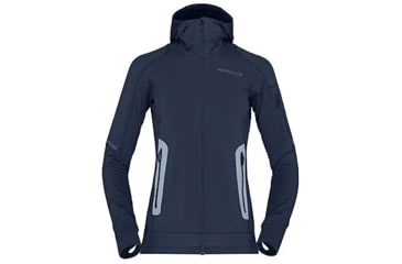 Image of Norrona Falketind Power Grid Hooded Jacket - Womens