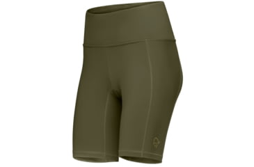 Image of Norrona Norrona Short Tights - Womens, Olive Night, Small, 7042698461773