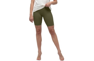 Image of Norrona Short Tights - Women's, Olive Night, Small, 5220-21 3301 S