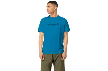 Image of Norrona Tech Norrona T-Shirt - Men's, Hawaiian Surf, Large, 5224-21 6610 L
