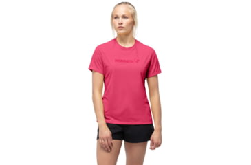 Image of Norrona Norrona Tech T-Shirt - Womens, Honeysuckle, Small, 7042698461971