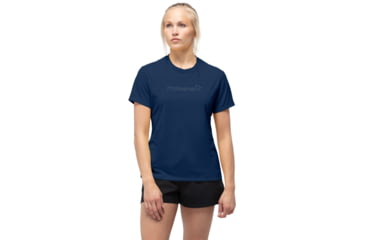 Image of Norrona Tech Norrona T-Shirt - Women's, Indigo Night, Extra Small, 5228-21 2295 XS