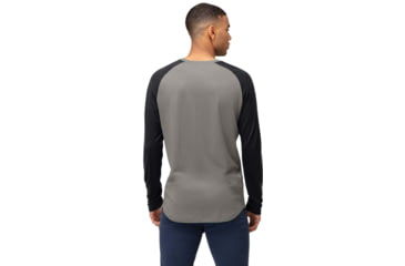 Image of Norrona PureUll Norrona Long Sleeve - Mens, Castor Grey/Caviar Black Melange, 2XL, 5262-21 8704 XXL