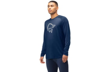 Image of Norrona PureUll Norrona Long Sleeve - Mens, Indigo Night, 2XL, 5262-21 2295 XXL