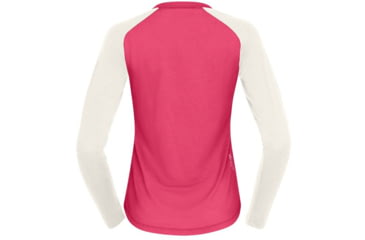Image of Norrona PureUll Norrona Long Sleeve - Womens, Honeysuckle/Snowdrop, Extra Large, 5266-21 5558 XL